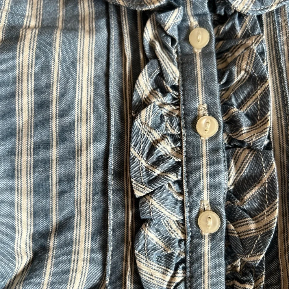 NWT Ralph Lauren Ruffled Top